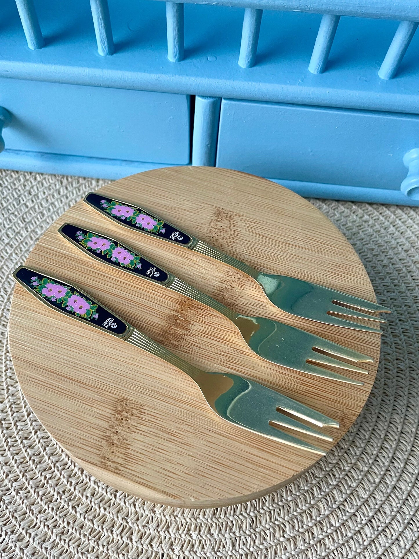 Vintage Royal Albert "Provincial Flower" Fork