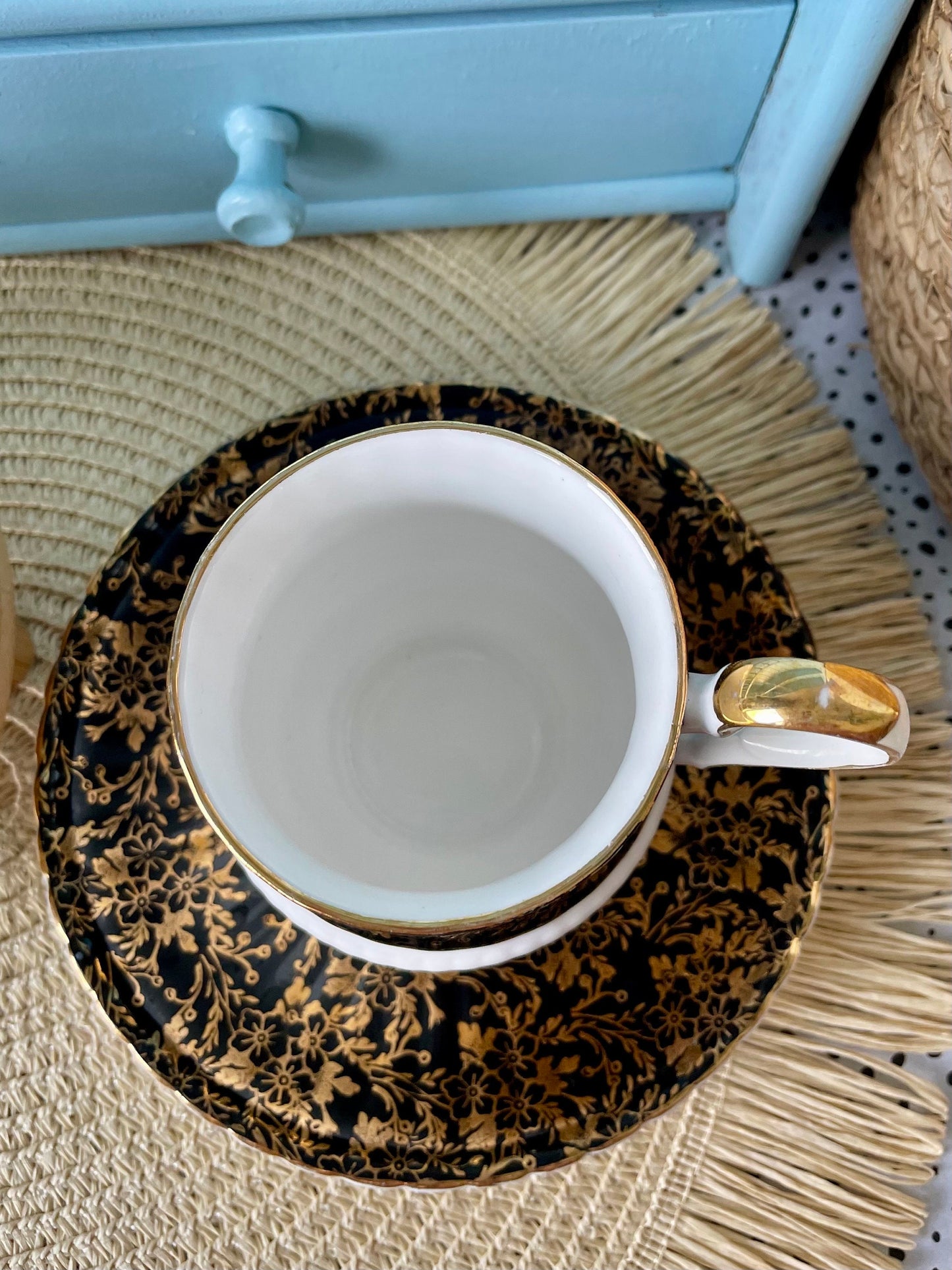Vintage 'Royal Windsor Male and Female TeaCup Set