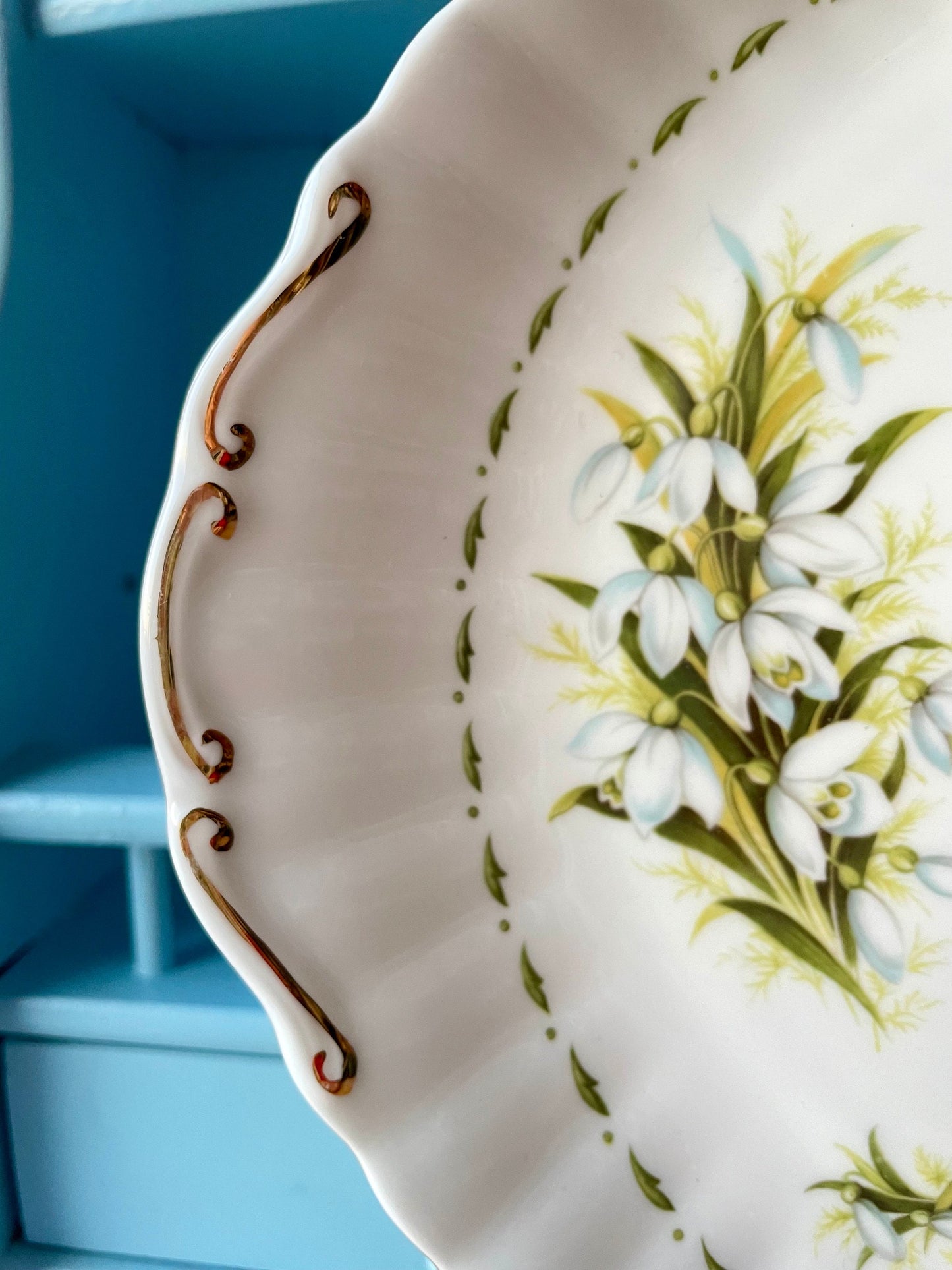 Vintage Royal Albert "January" Flower of the Month