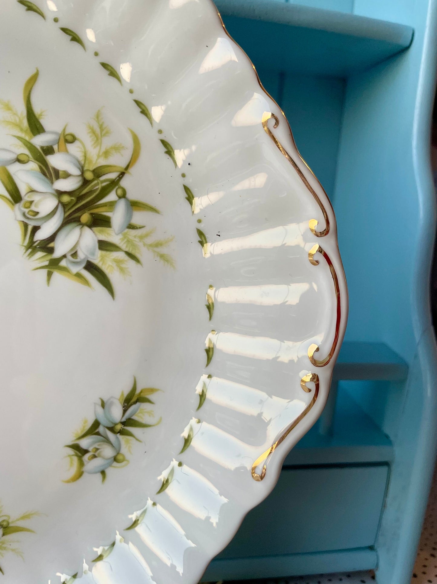 Vintage Royal Albert "January" Flower of the Month