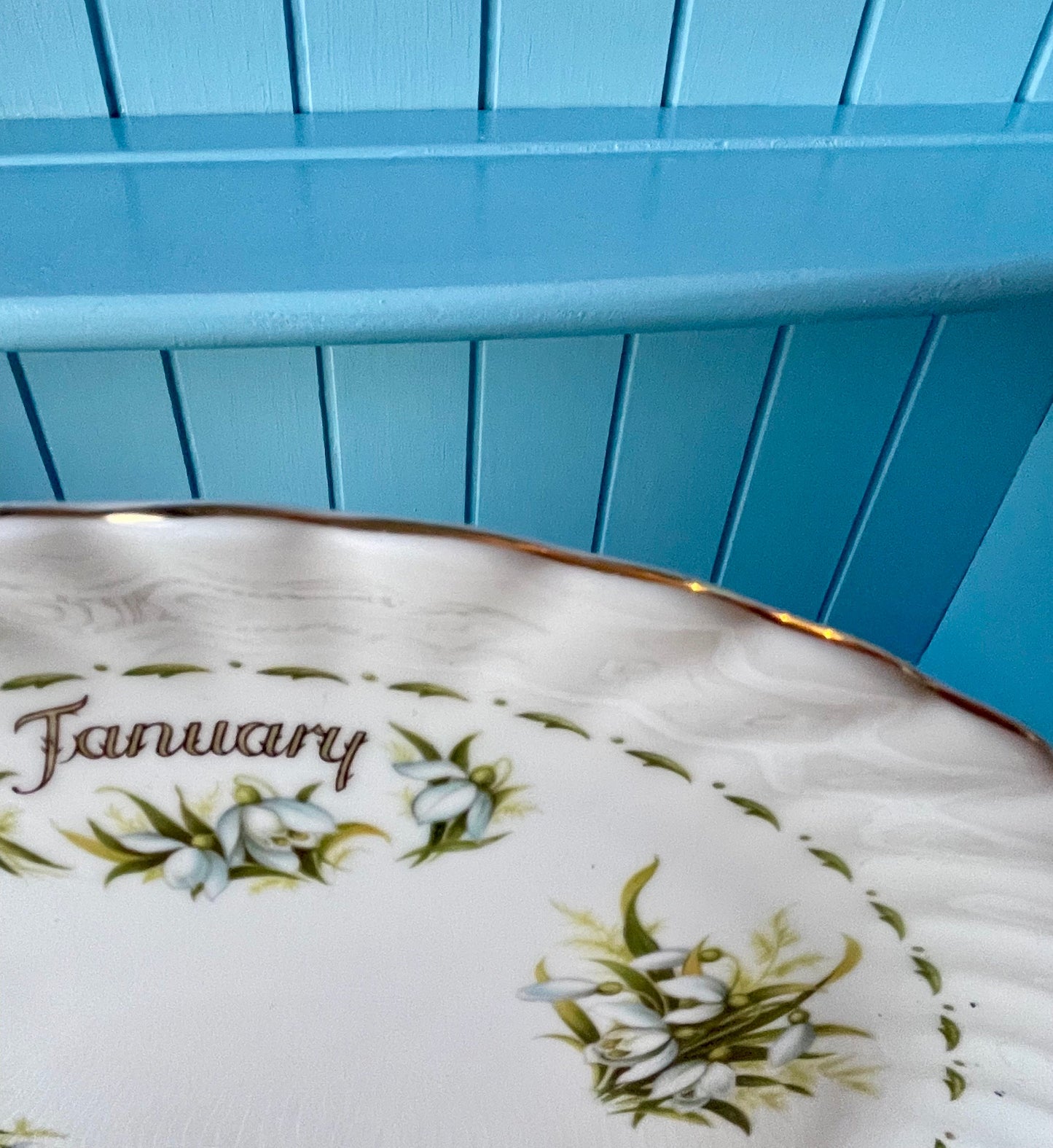 Vintage Royal Albert "January" Flower of the Month