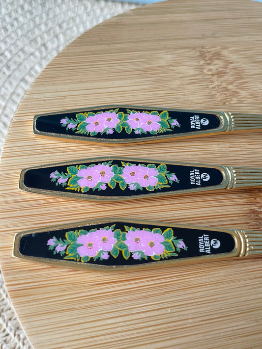 Vintage Royal Albert "Provincial Flower" Fork