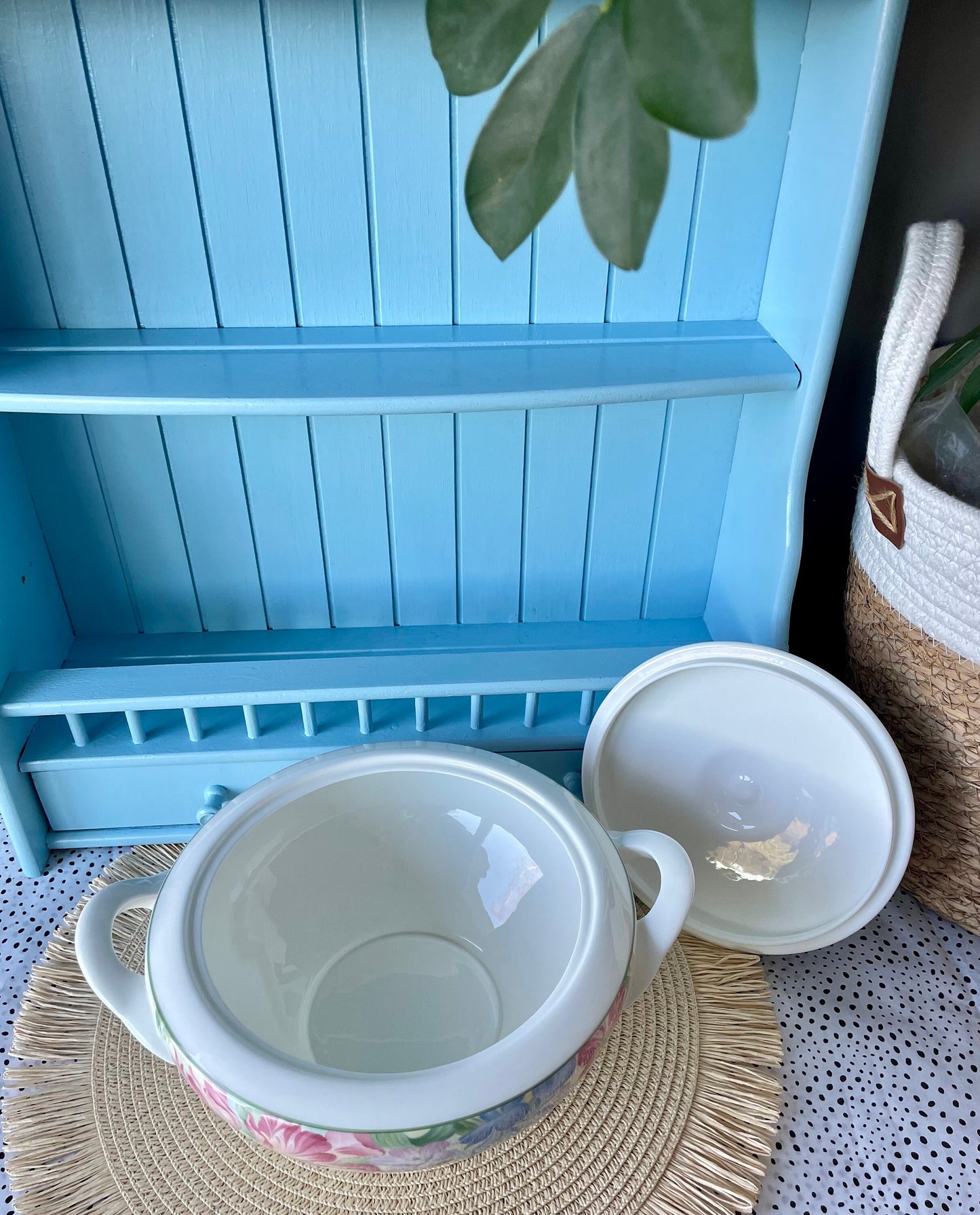 Very Rare Find Royal Albert Fonteijn Covered Dish