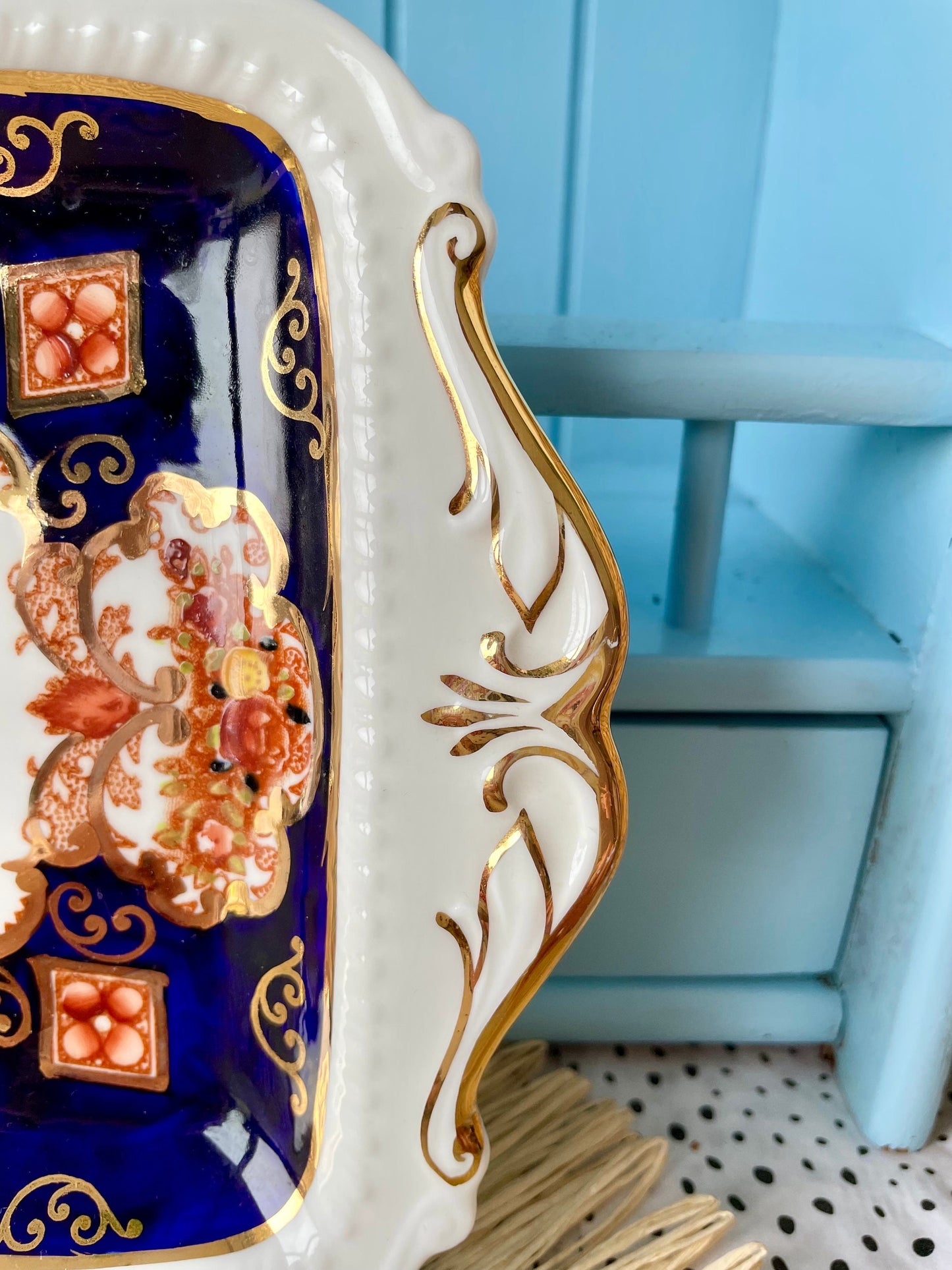 Rare Vintage Royal Albert "Heirloom" Sandwich or Cake Tray