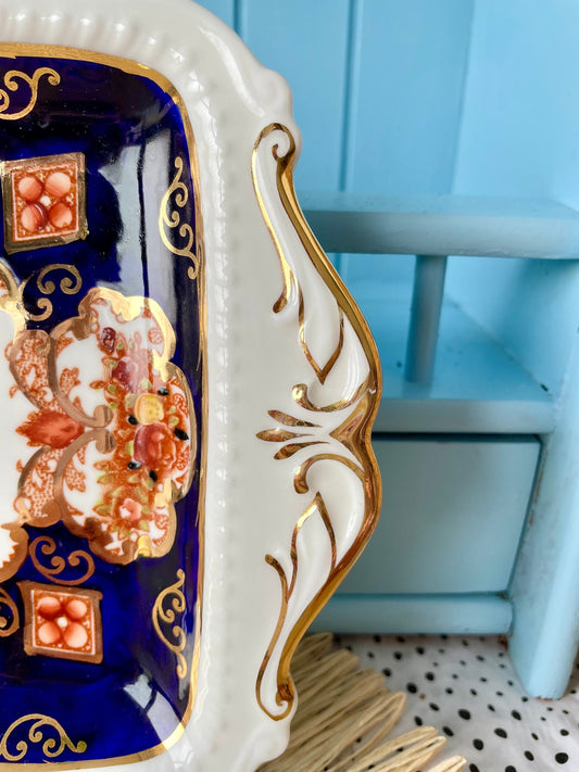 Rare Vintage Royal Albert "Heirloom" Sandwich or Cake Tray