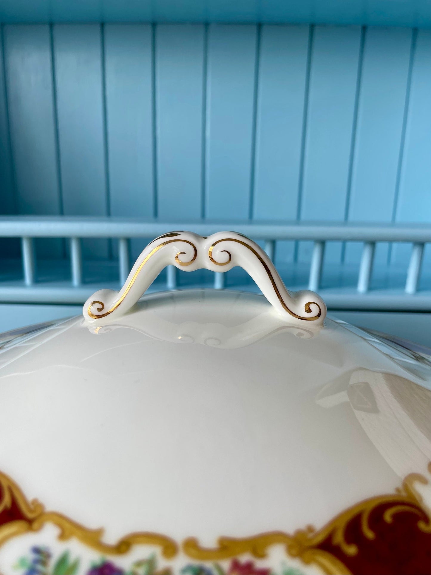 Pretty Hard To Find Lady Hamilton Covered Dish