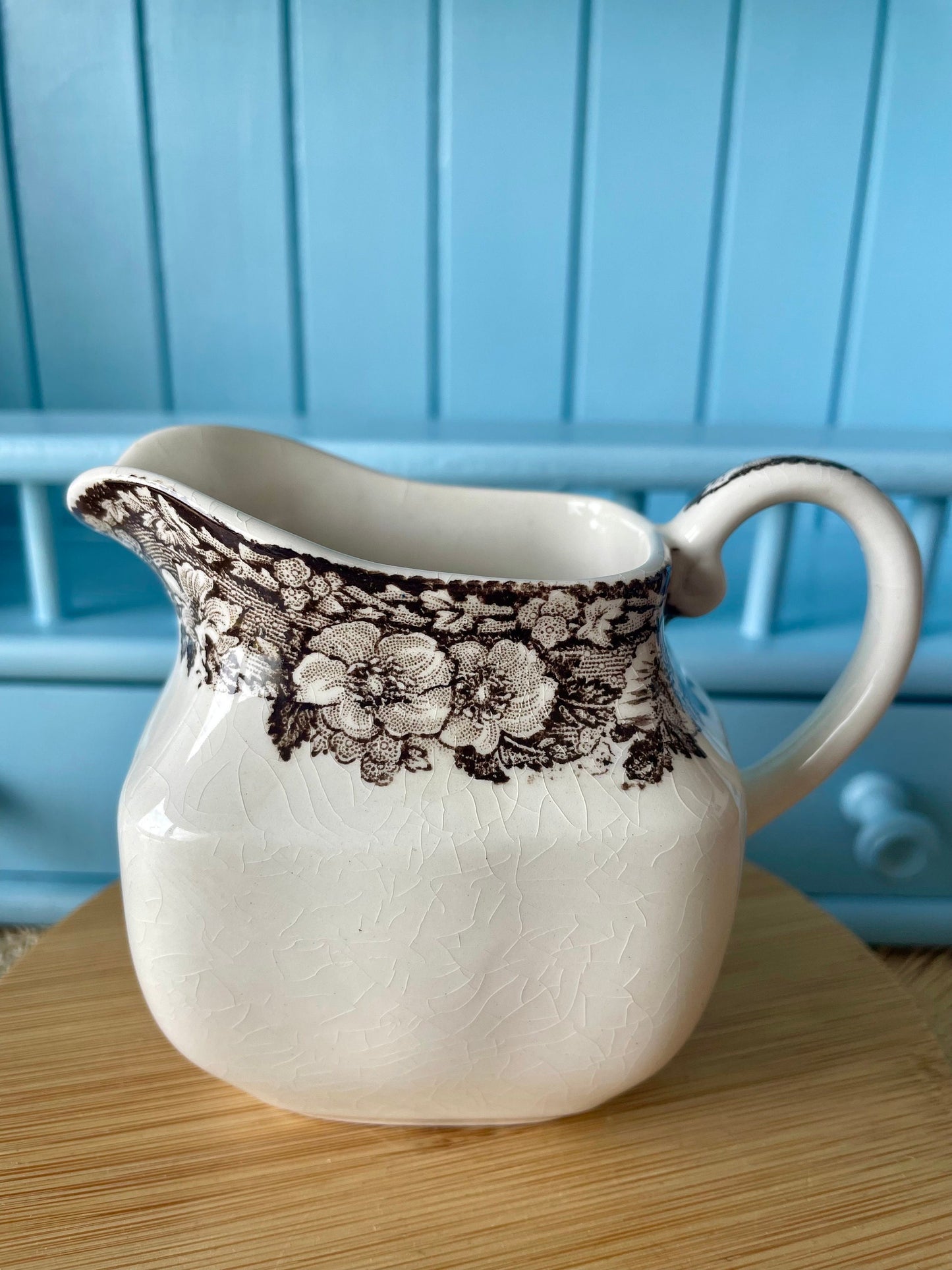 Vintage Enoch Wedgwood Tunstall "Malverne" Sugar Jar