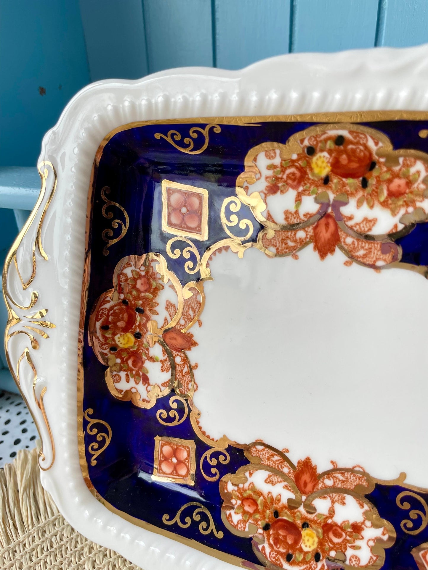 Rare Vintage Royal Albert "Heirloom" Sandwich or Cake Tray