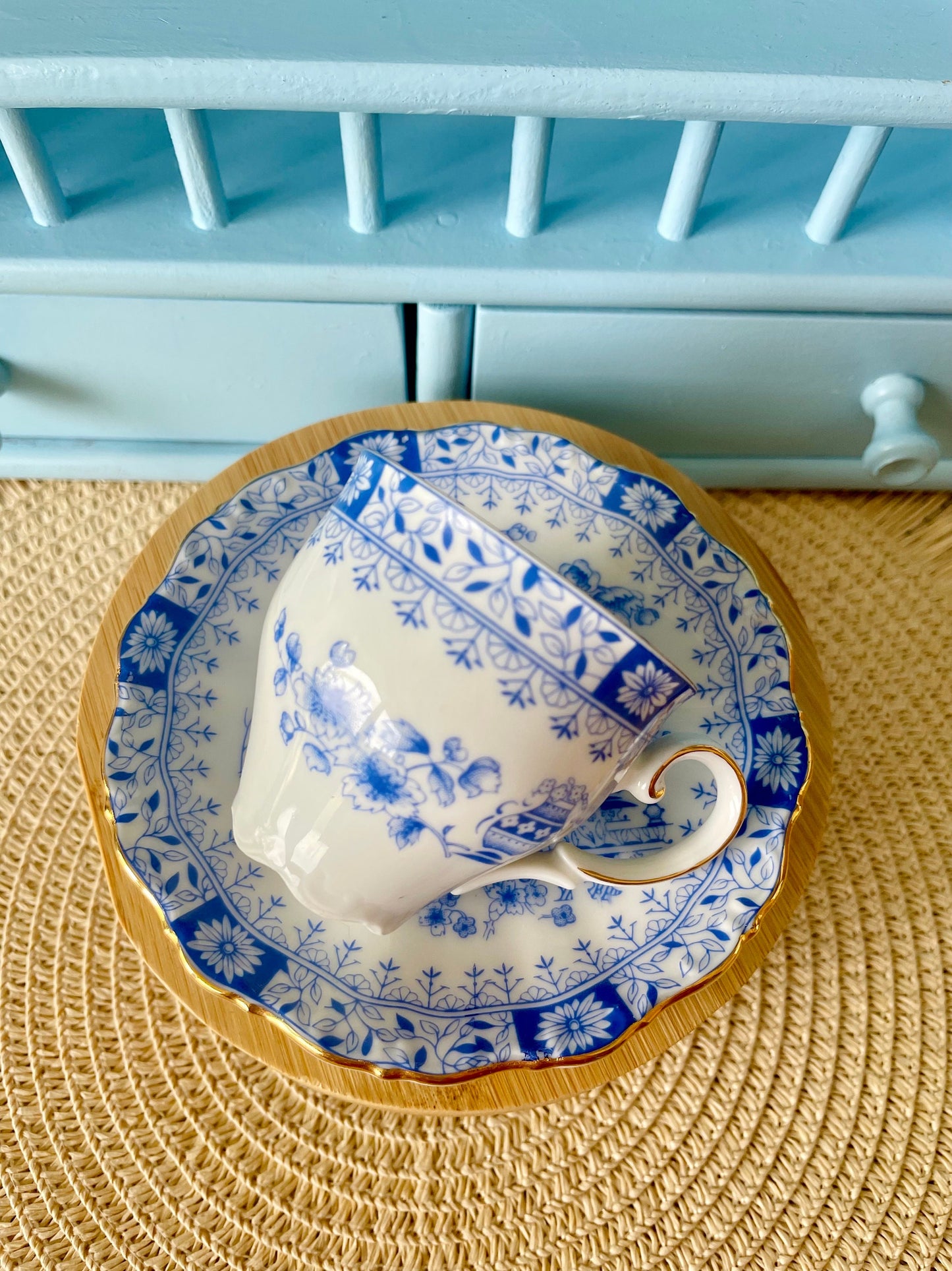 Vintage Theresia Espresso Cup & Saucer From Seltmann Weiden