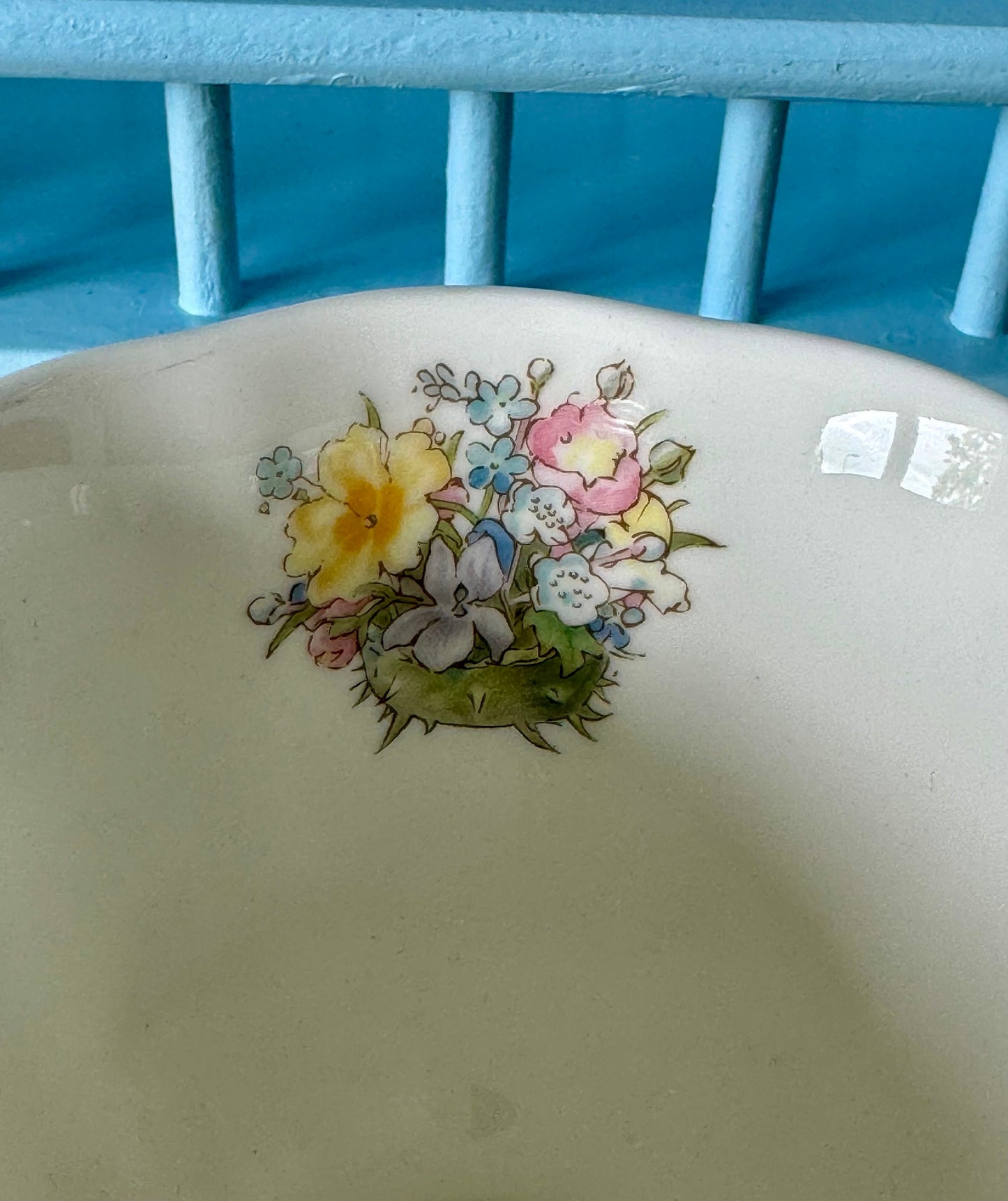 Hard to Find Vintage Royal Doulton 'Spring' Duo from the Bra