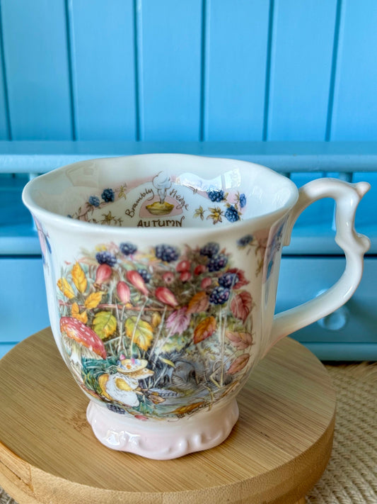 Vintage Royal Doulton "Brambly Hedge"  Autumn Mug