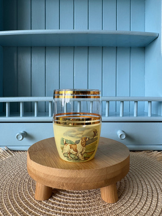 Vintage Double-Sided Cordial Glass