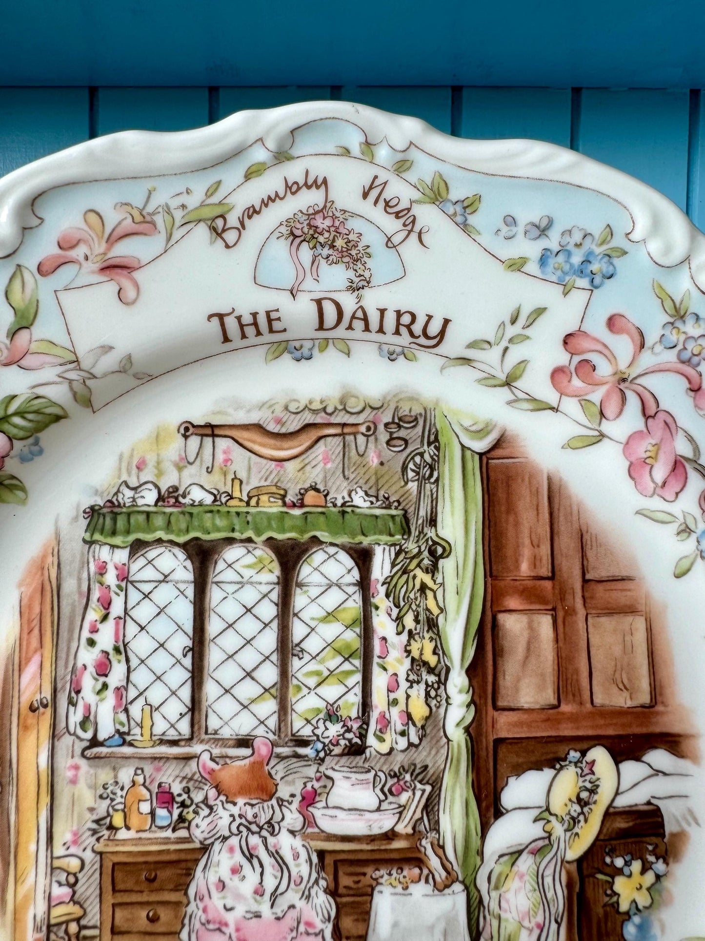 Vintage Royal Doulton "Brambly Hedge"  ~ The Diary Plate