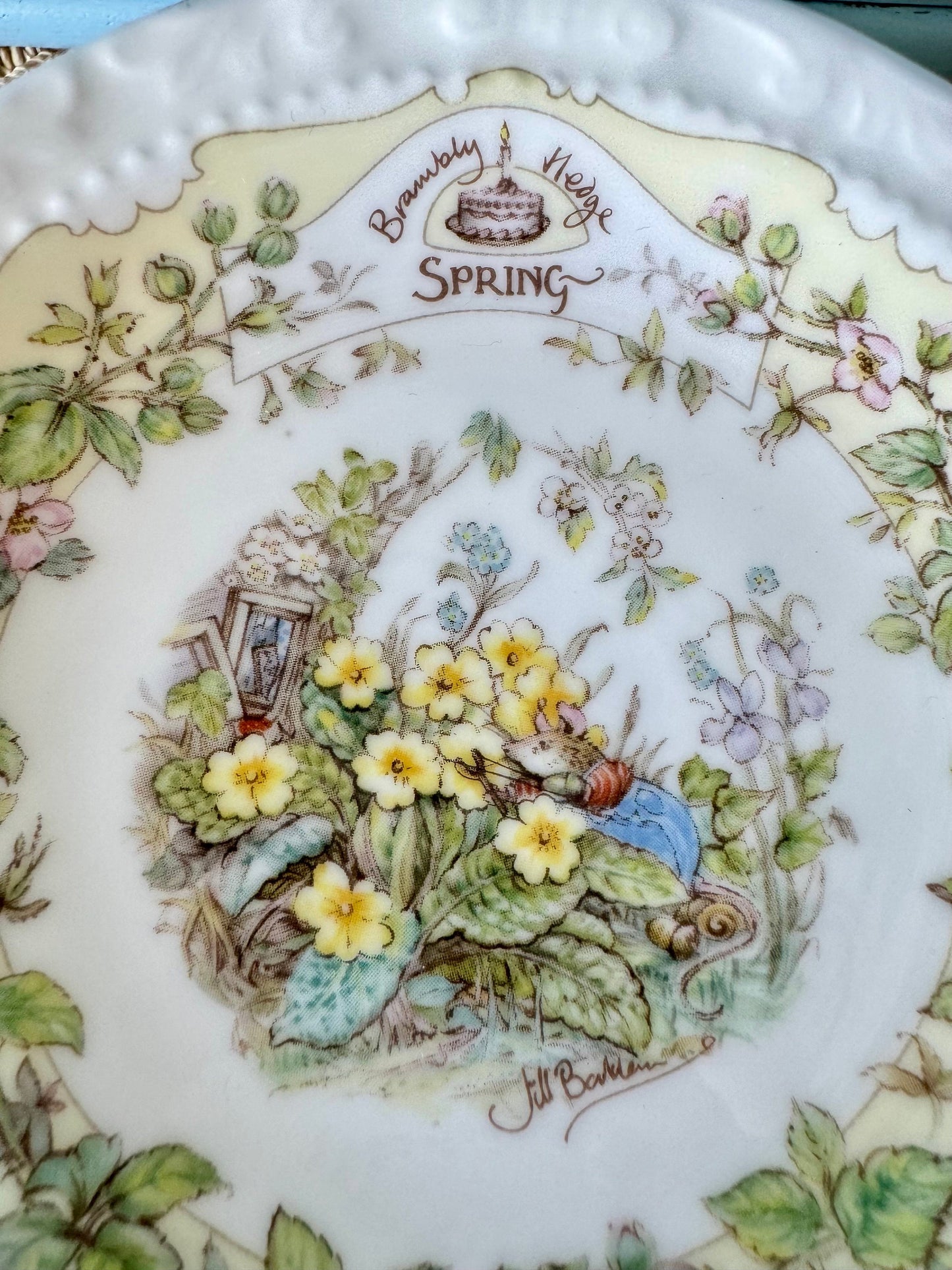 Vintage Royal Doulton "Brambly Hedge"  Spring Petit Fours