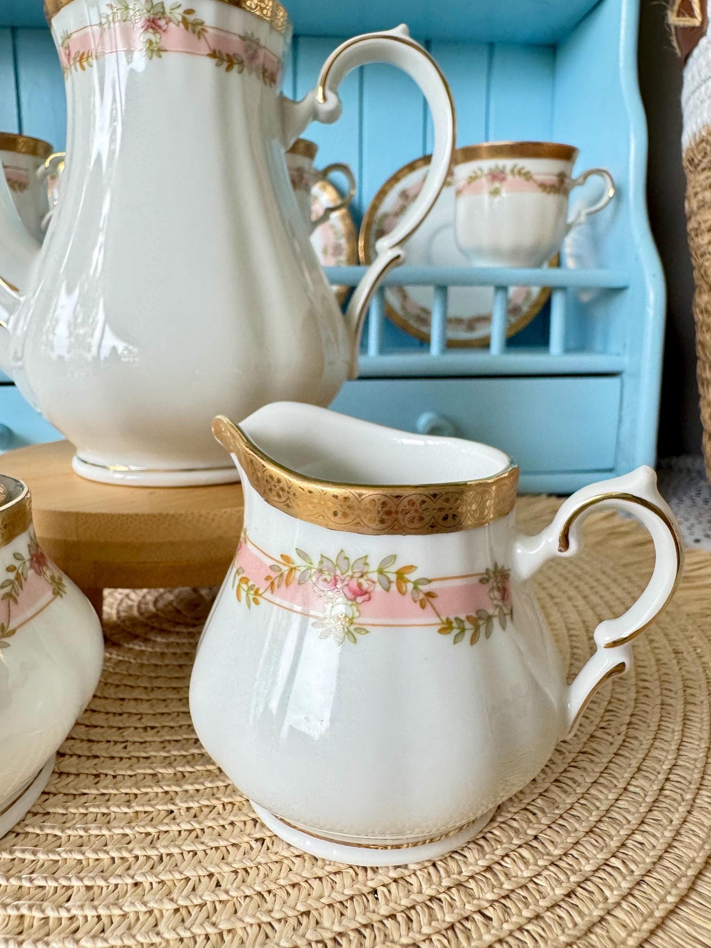 Vintage Heavy Gold Bavaria 'Kronester' West Germany Mokka Se