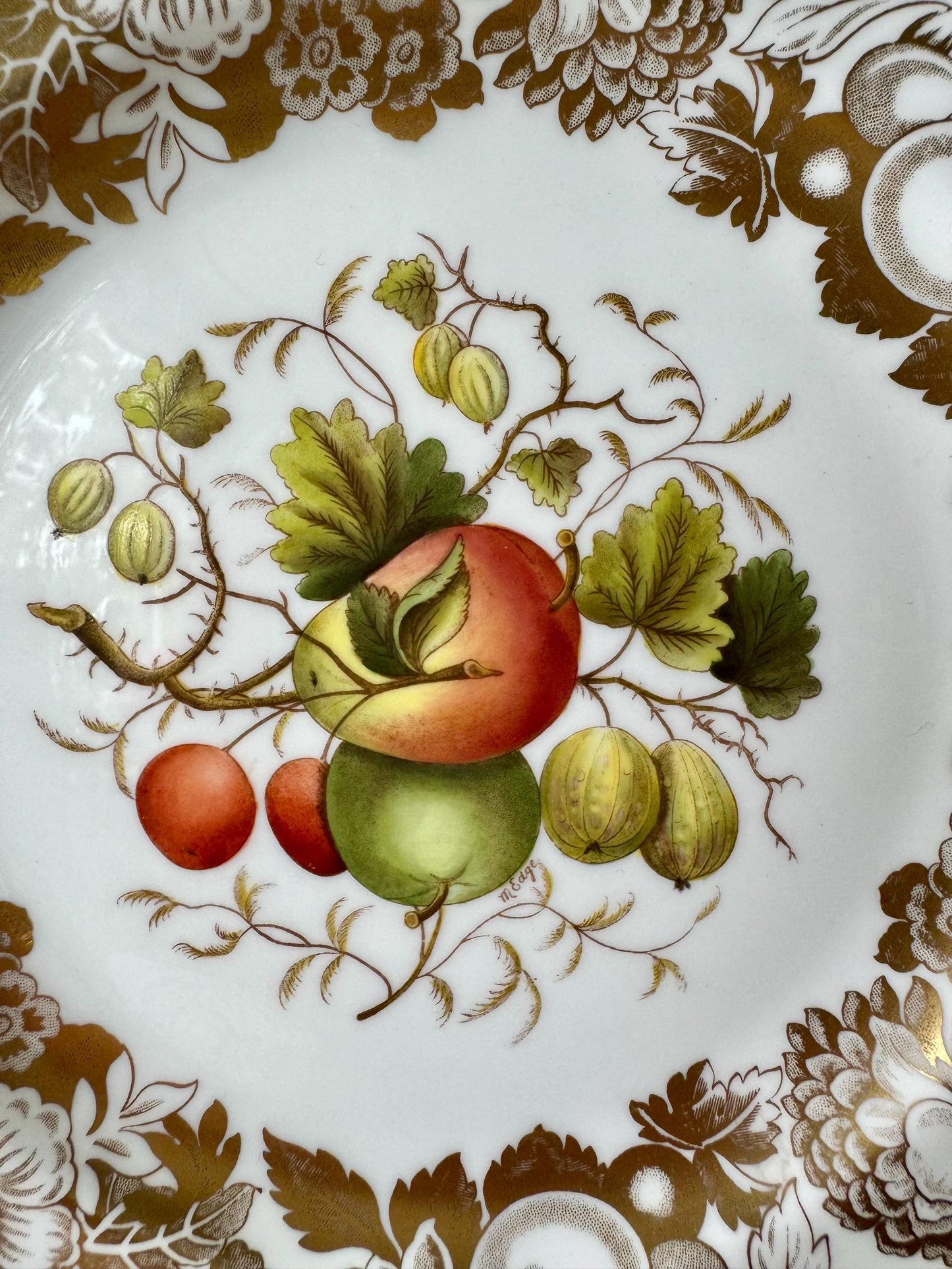 Rare Vintage Spode "Golden Valley" Plate