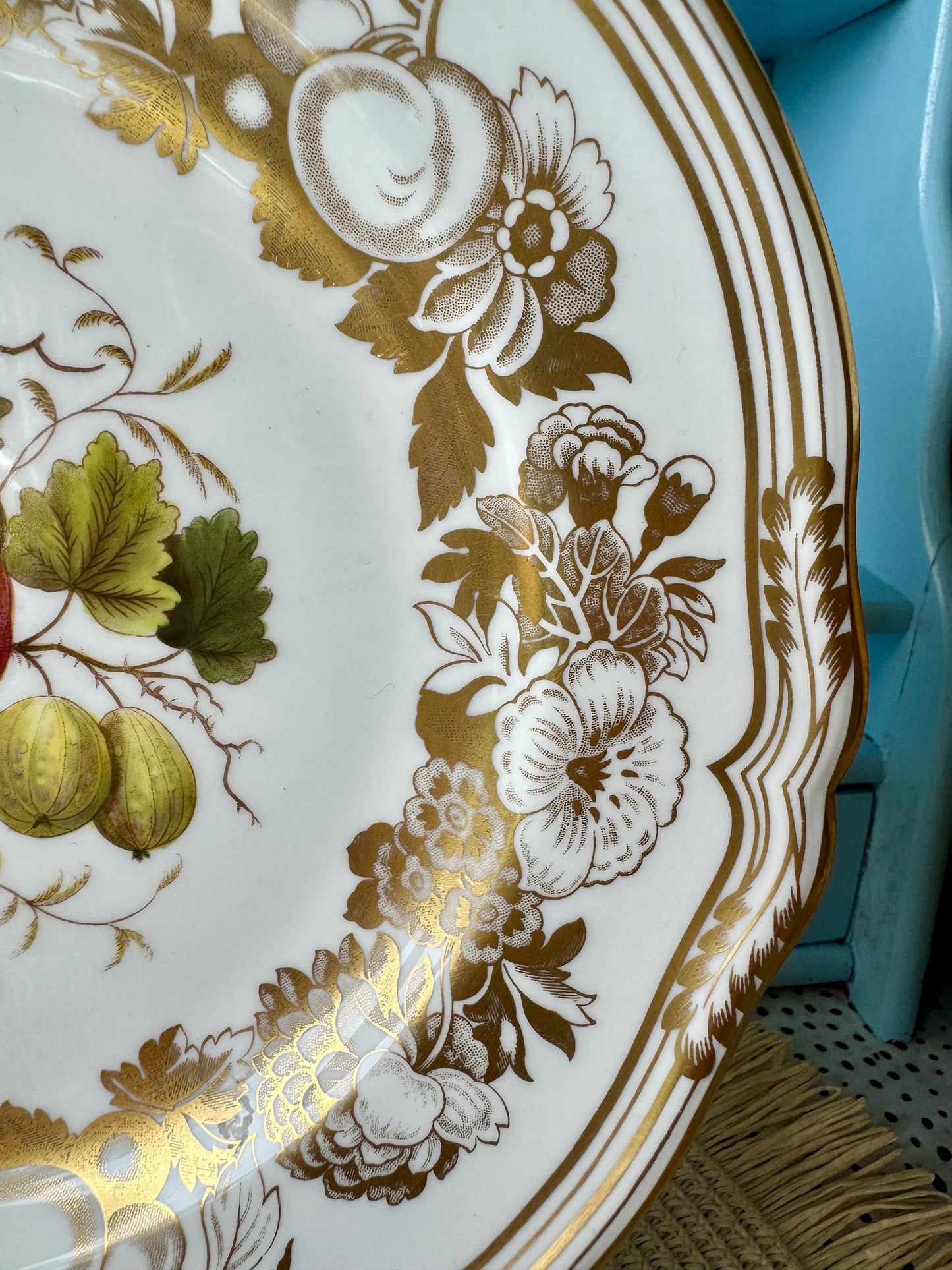Rare Vintage Spode "Golden Valley" Plate