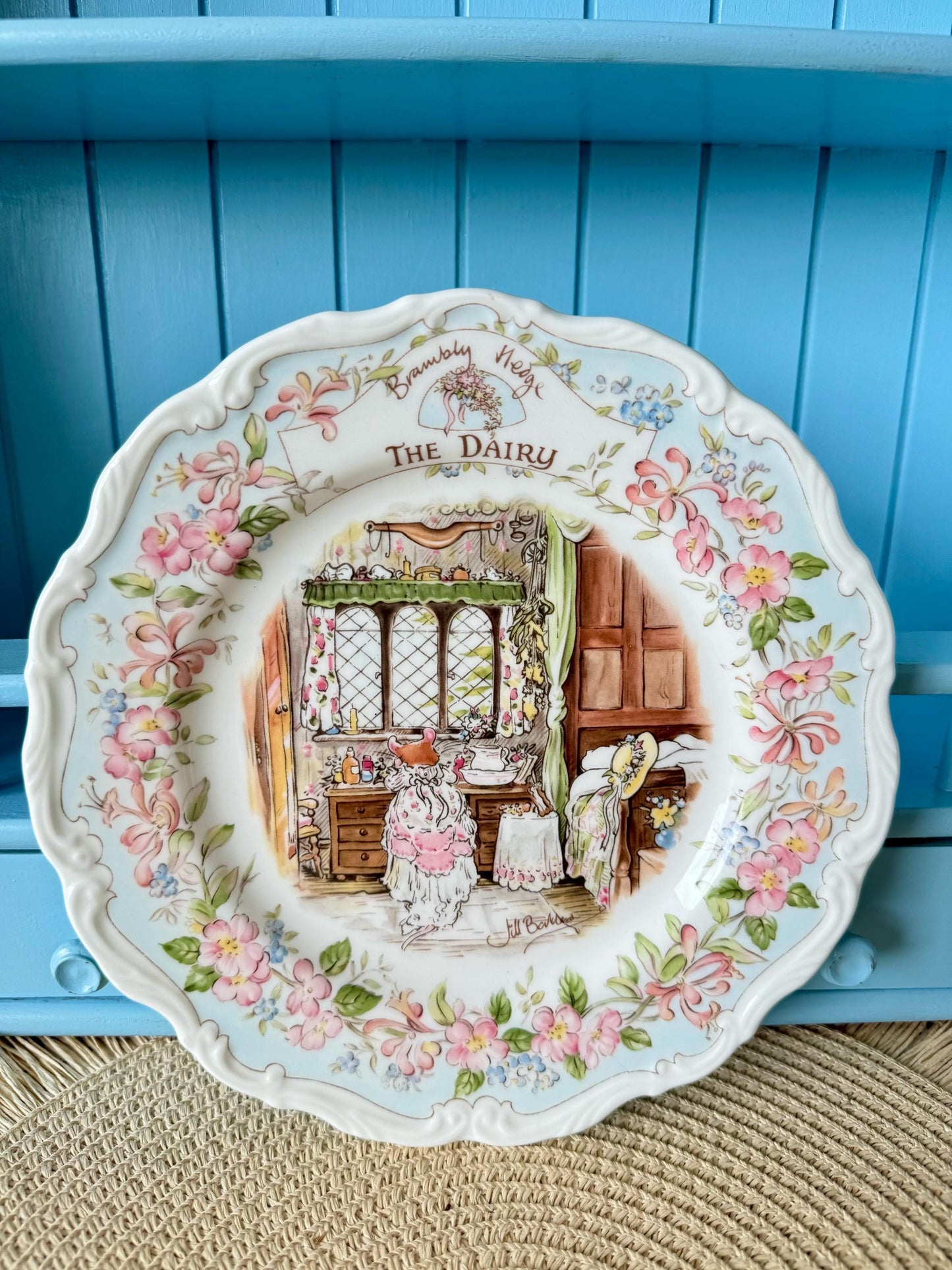 Vintage Royal Doulton "Brambly Hedge"  ~ The Diary Plate