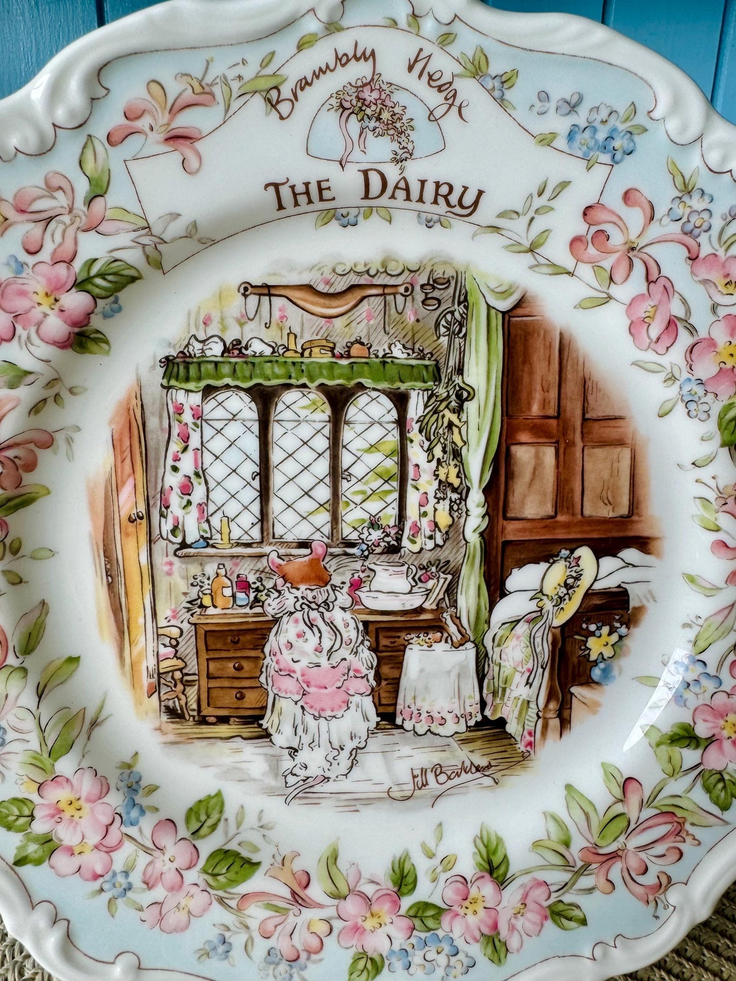 Vintage Royal Doulton "Brambly Hedge"  ~ The Diary Plate