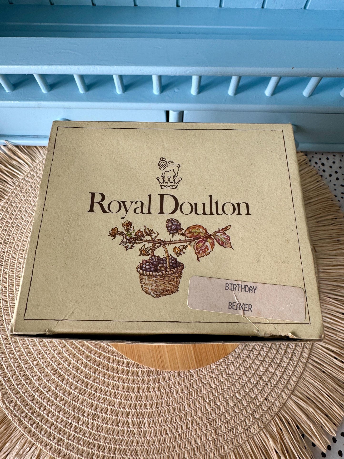 Mint Vintage Royal Doulton "Brambly Hedge" The Birthday Beak