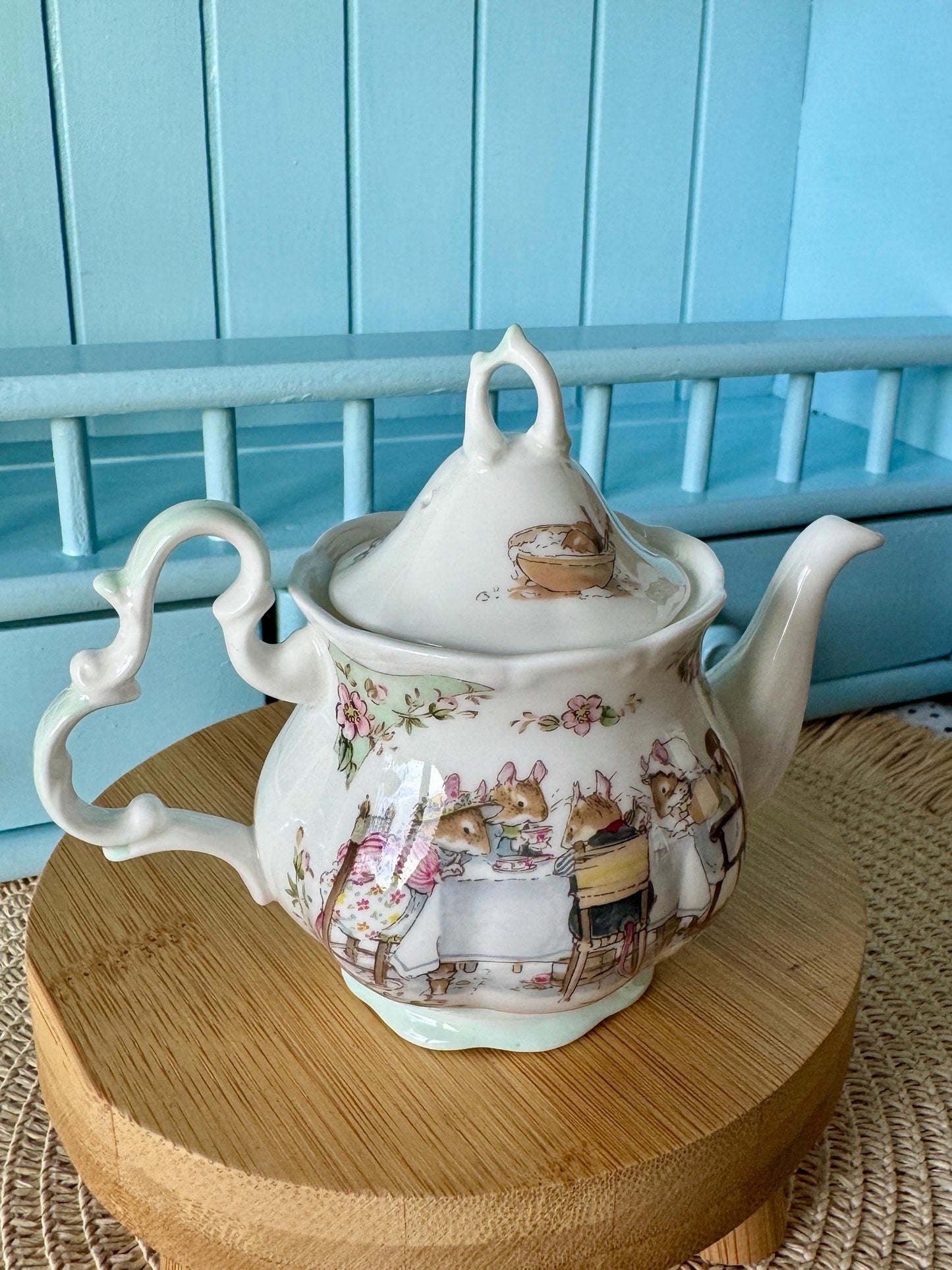 Hard to Find Vintage Royal Doulton 'Tea Service' Miniature T