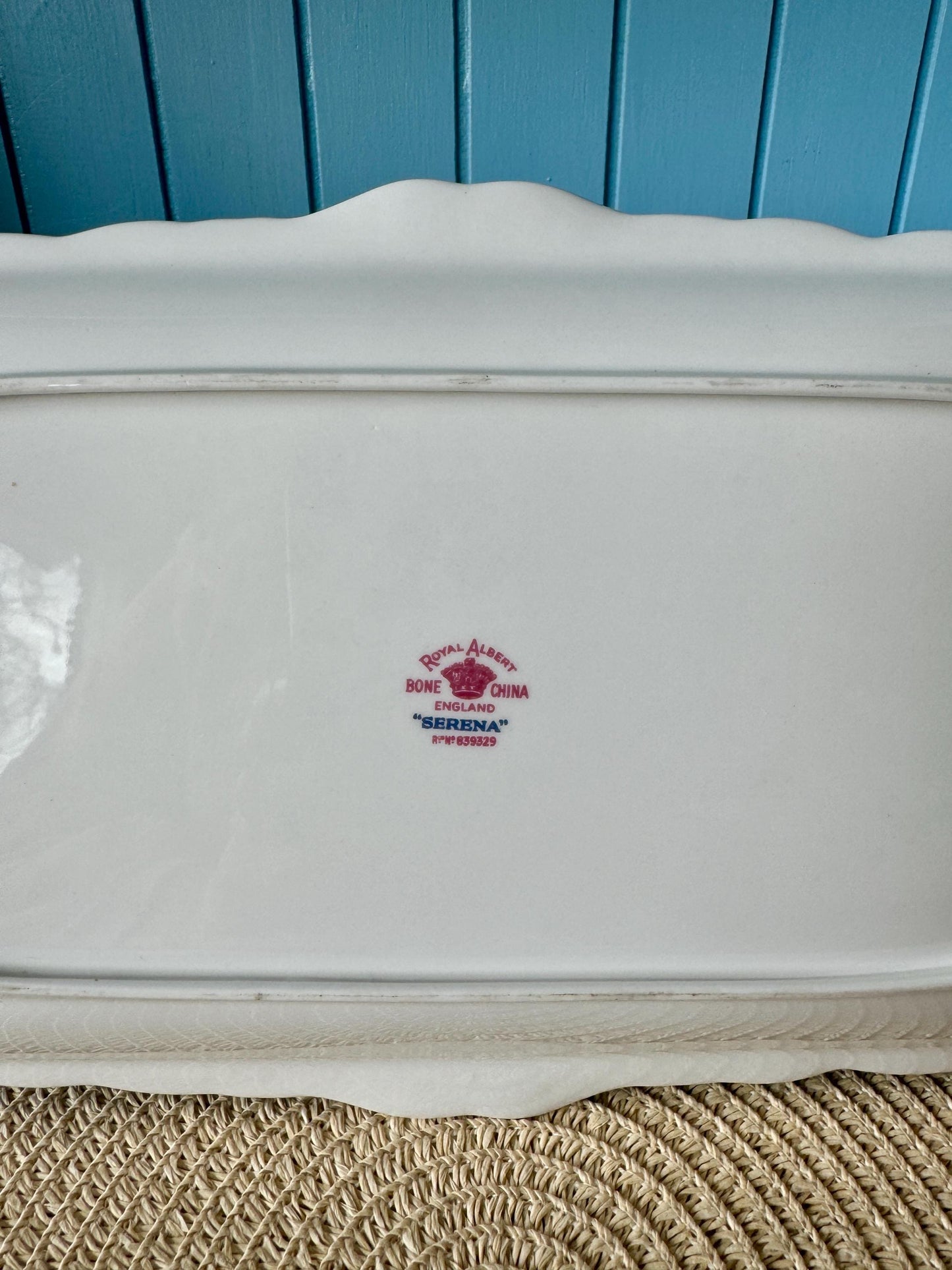 Hard To Find Vintage Royal Albert "Serena" Cake Plate