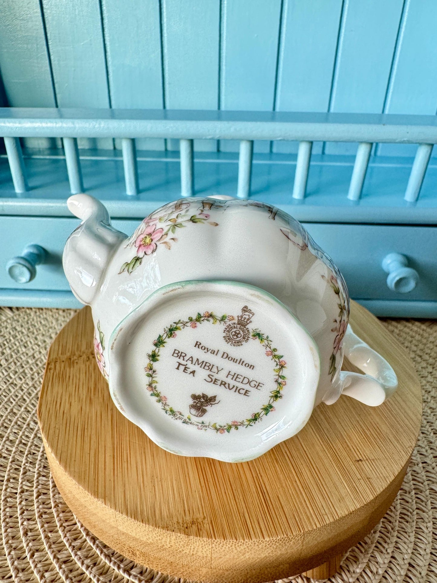 Hard to Find Vintage Royal Doulton 'Tea Service' Miniature T
