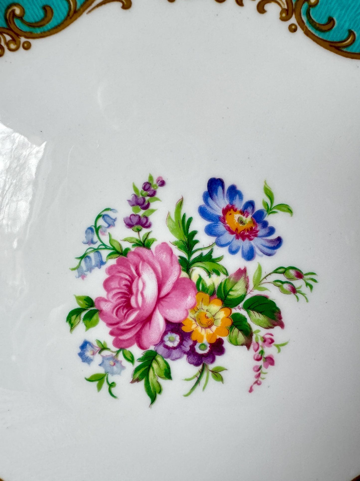 Vintage Royal Albert "Enchantment" Round Cake Plate