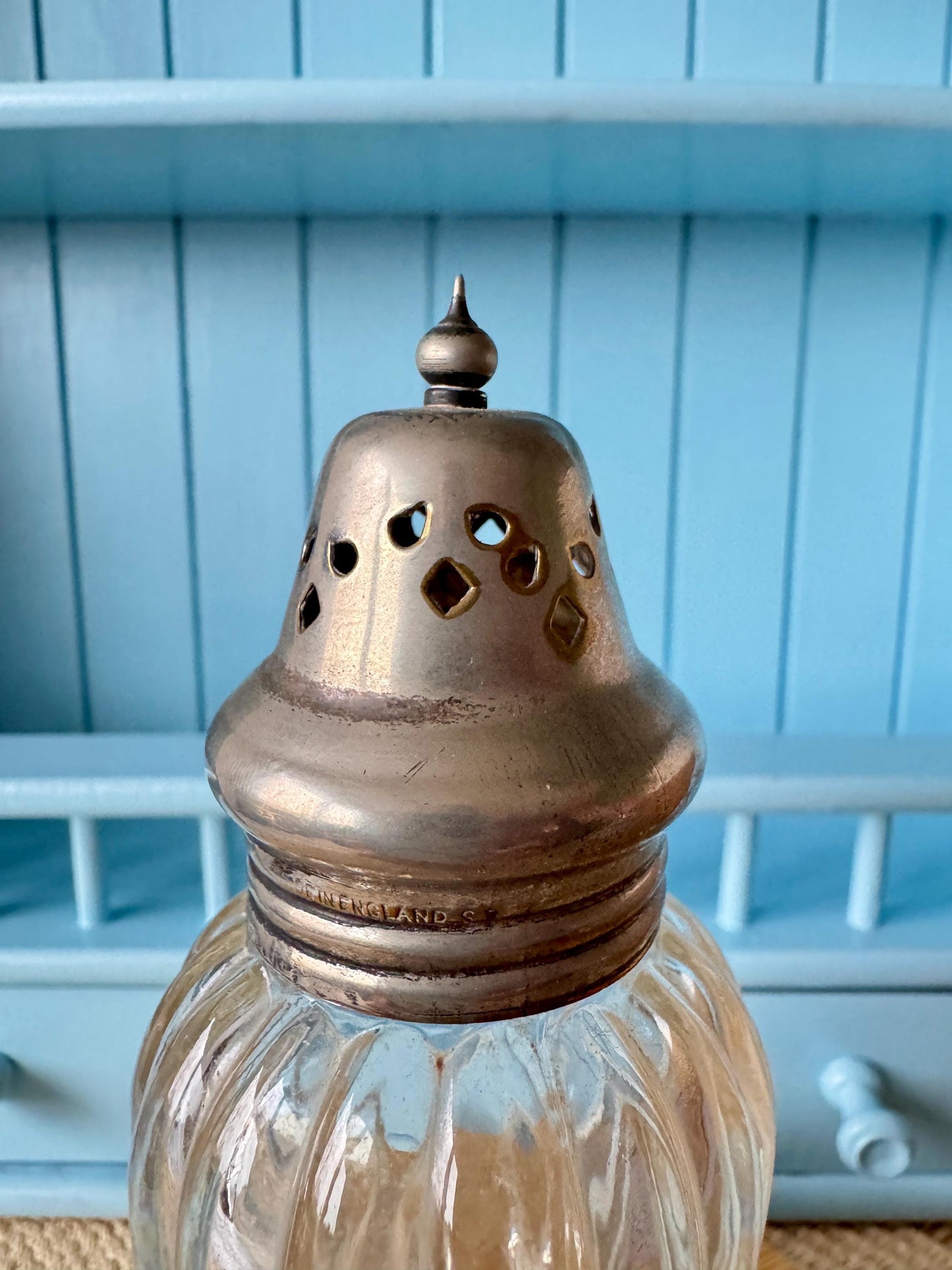 Beautiful Vintage Silver Plated Sugar Shaker