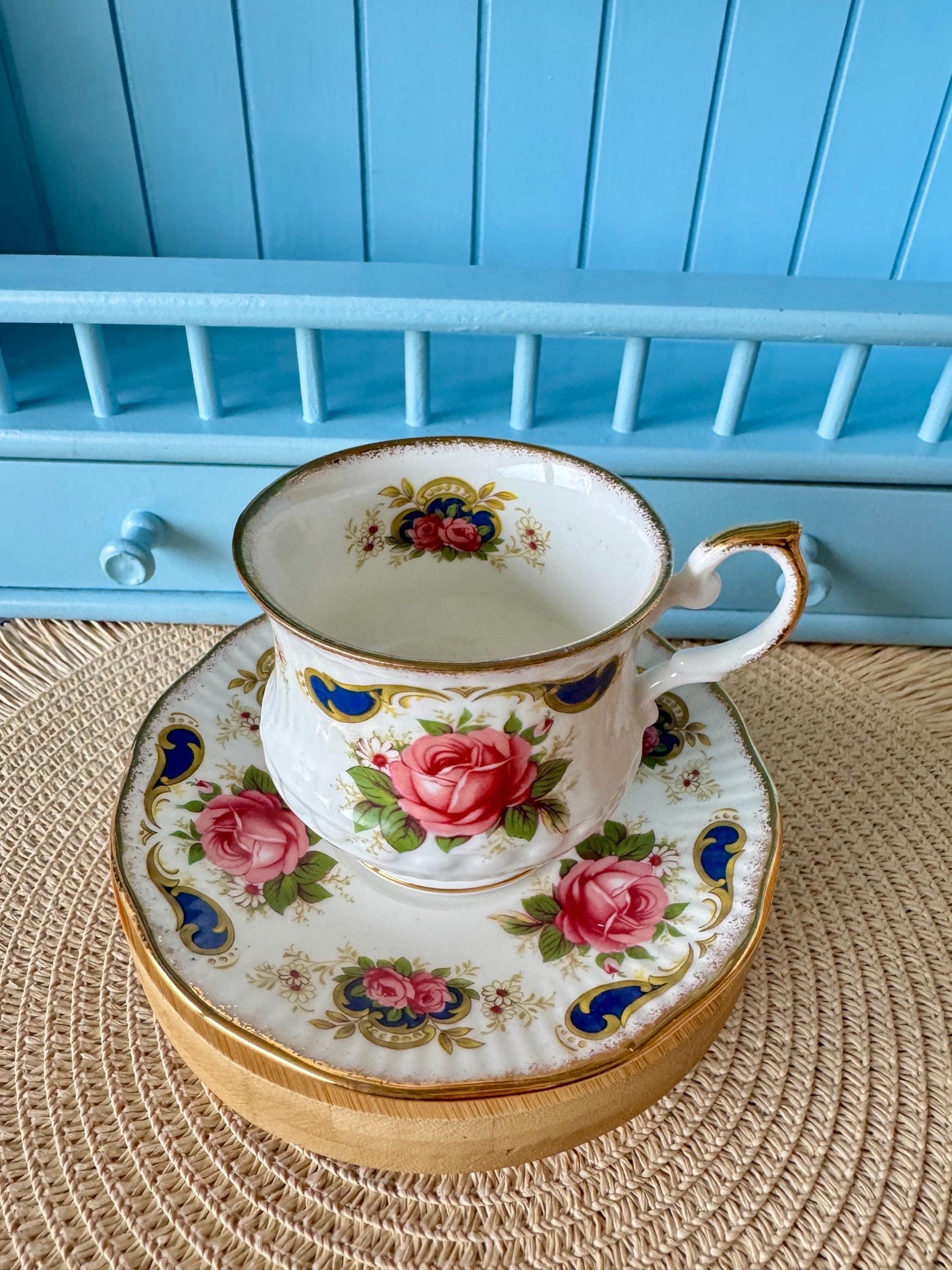 Vintage Queens Teacup and Saucer