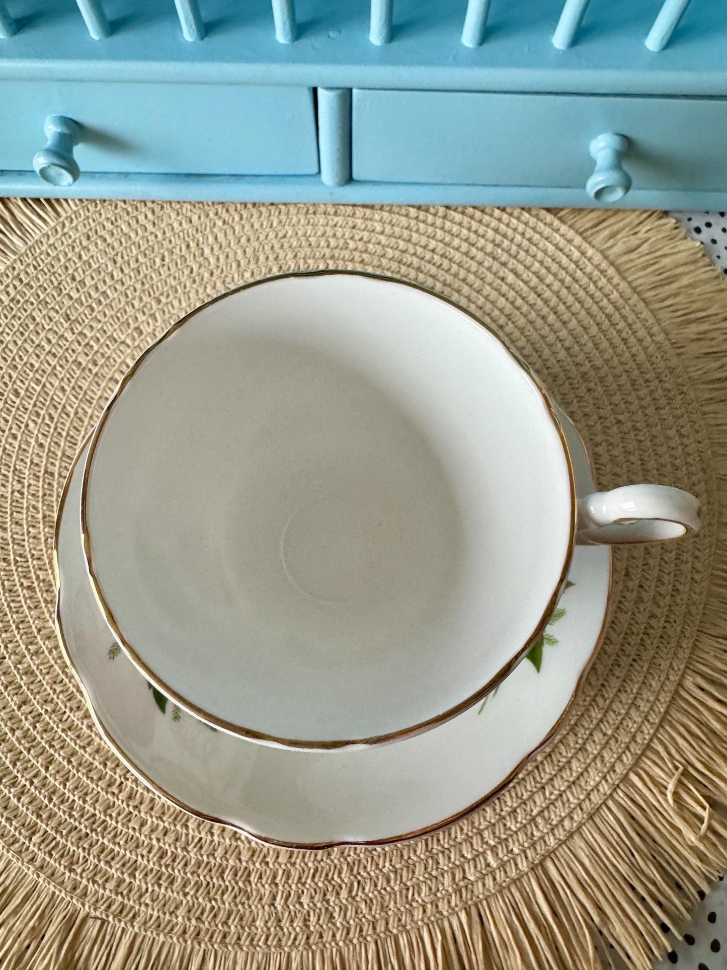 Vintage Regency Teacup & Saucer Set