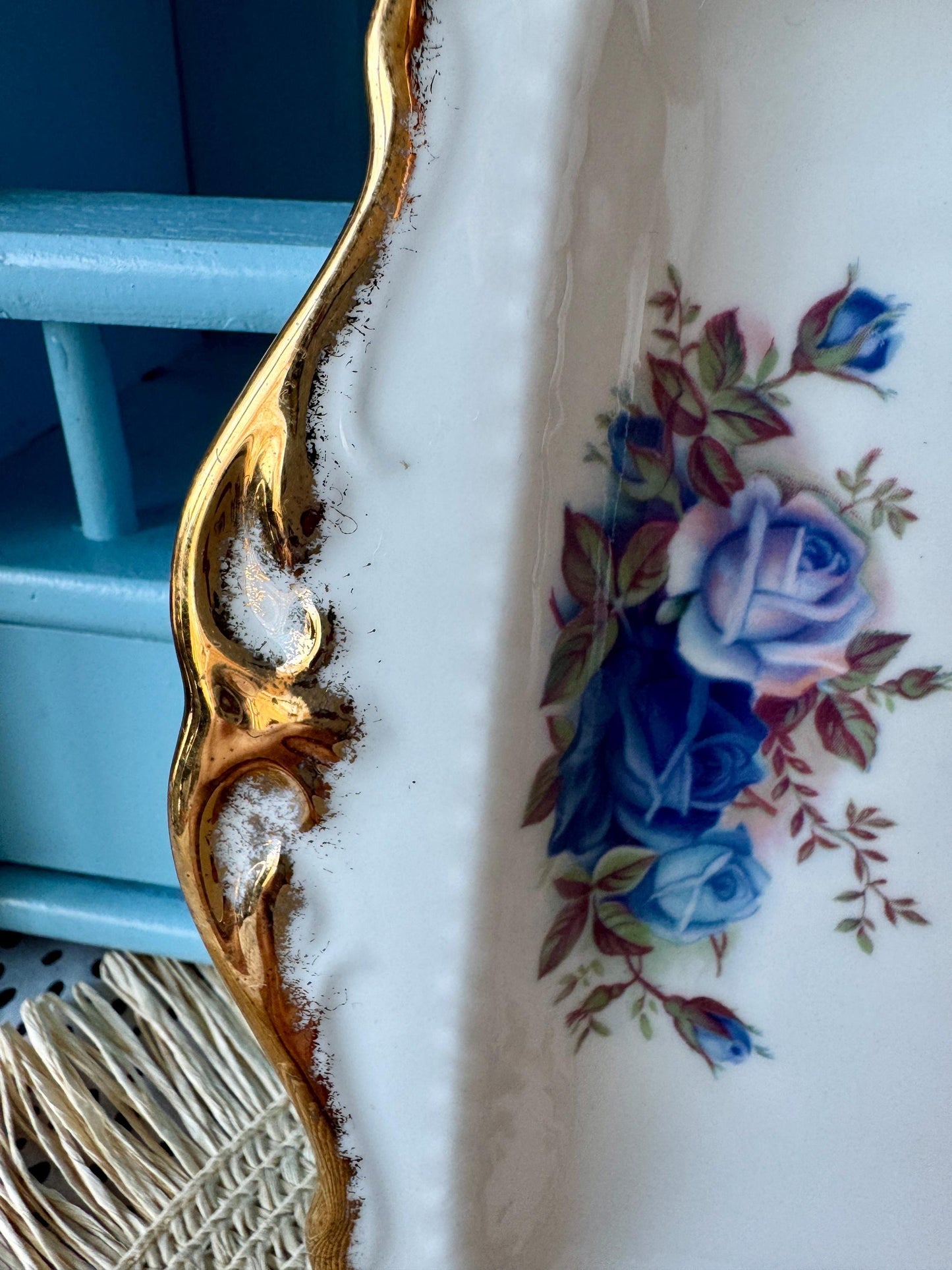 Vintage Royal Albert "Moonlight Rose" Fine Bone China Sandwi