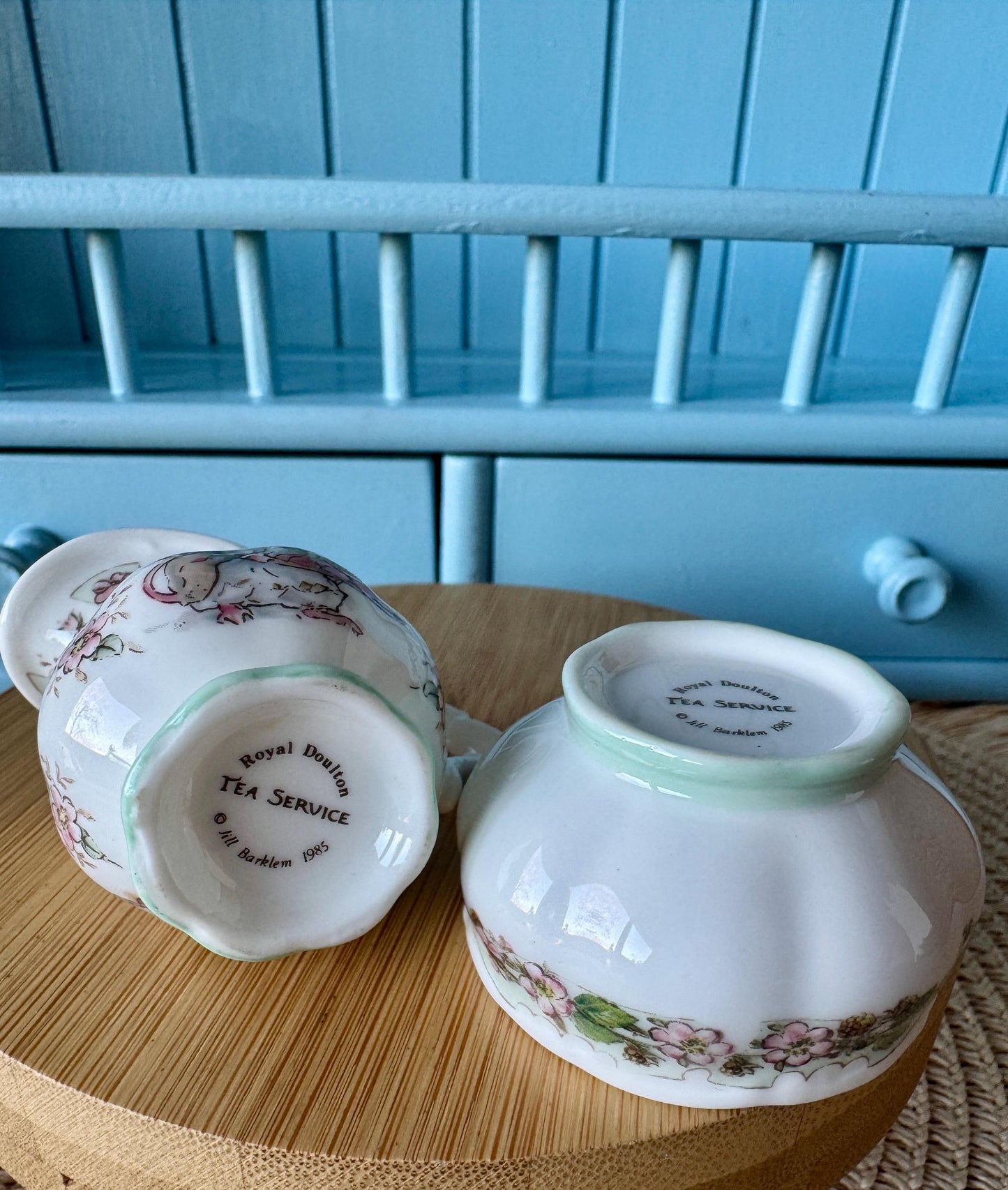Hard to Find Vintage Royal Doulton 'Tea Service' Miniature C