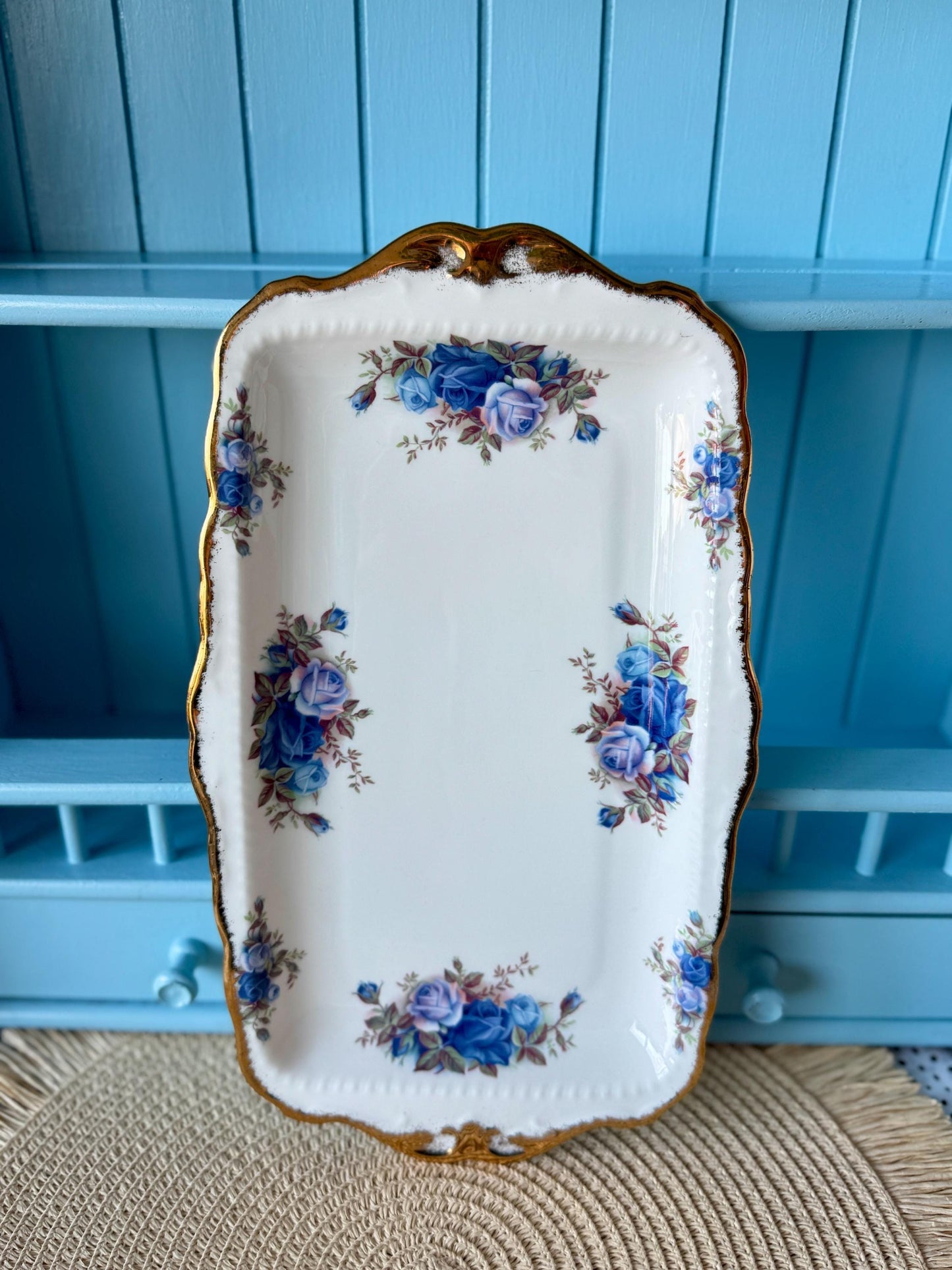 Vintage Royal Albert "Moonlight Rose" Fine Bone China Sandwi