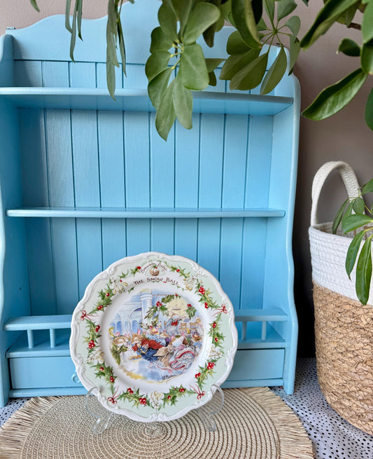 Vintage Royal Doulton "Brambly Hedge" ~ 'The Snow Ball' Plat