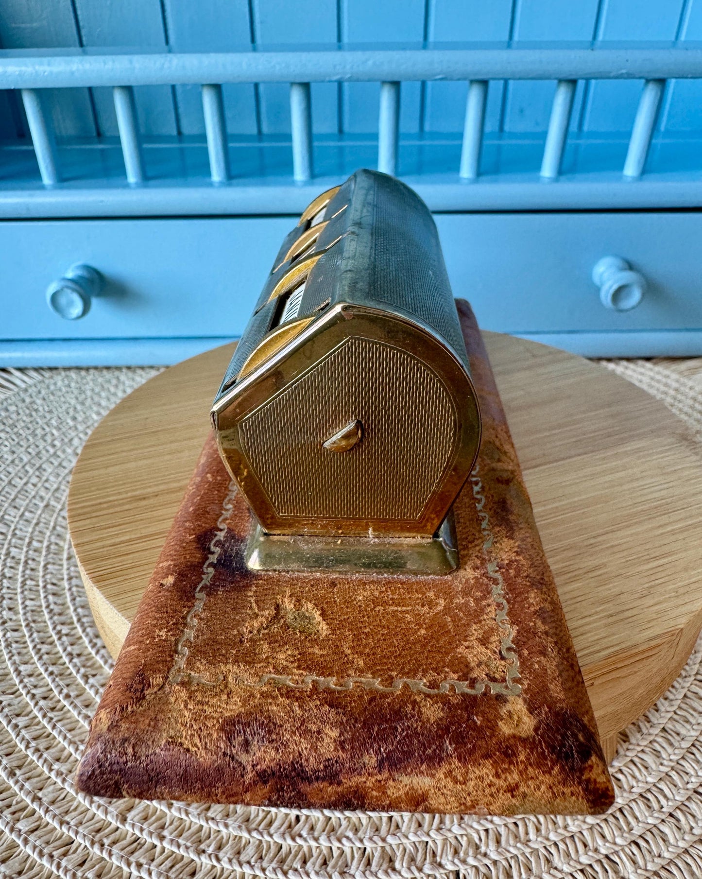 Beautiful Vintage Art Deco Perpetual Calendar by LeatherSmit