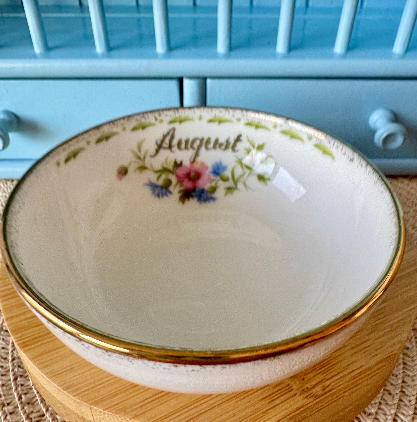 Vintage Royal Albert Flower Of The Month Bowl
