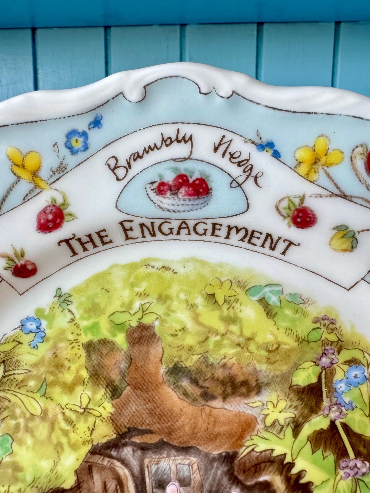 Vintage Royal Doulton "Brambly Hedge"  ~ The Engagement Plat