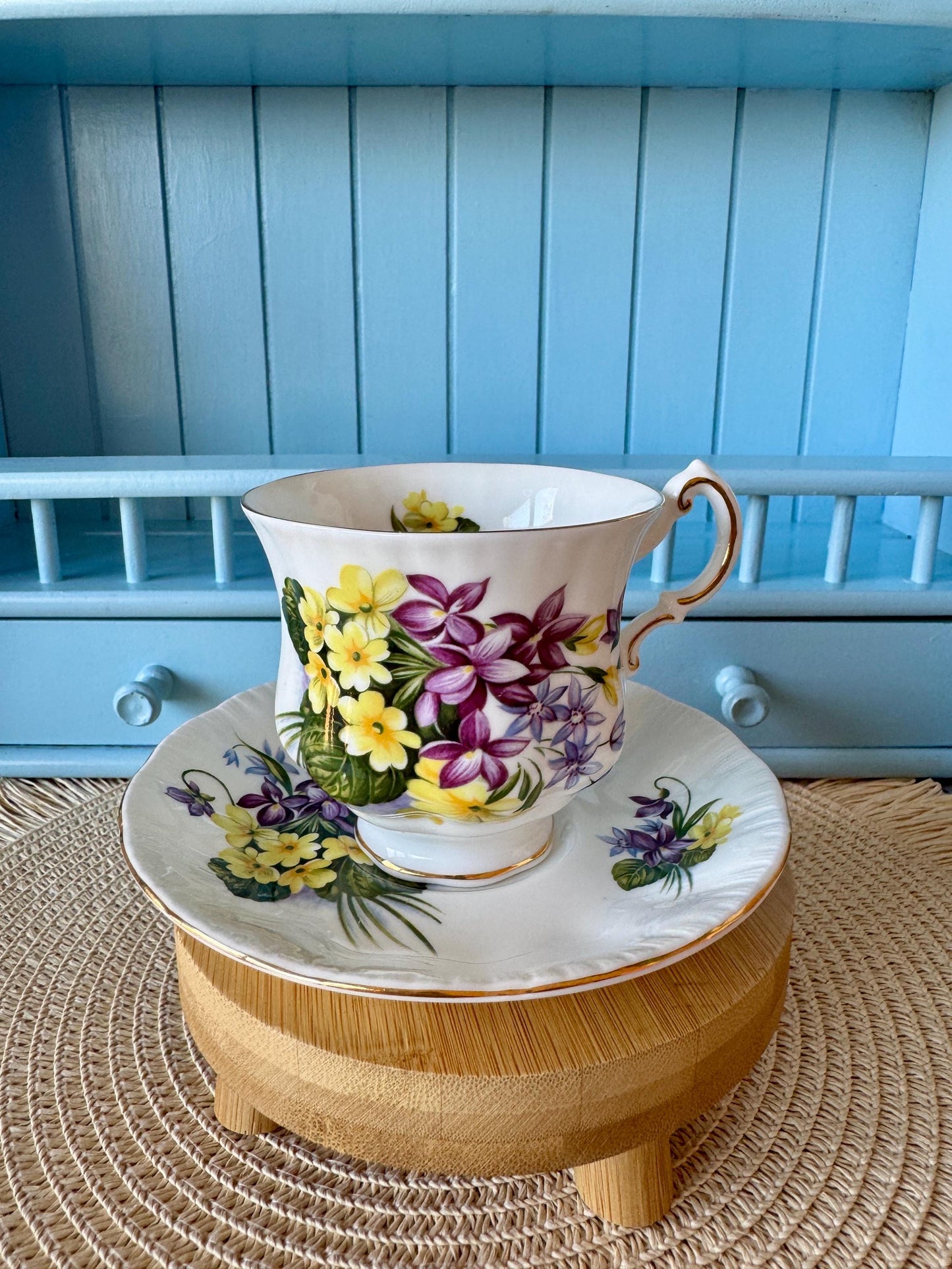 Vintage Paragon "Flower Festival" TeaCup & Saucer