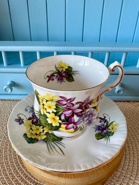 Vintage Paragon "Flower Festival" TeaCup & Saucer