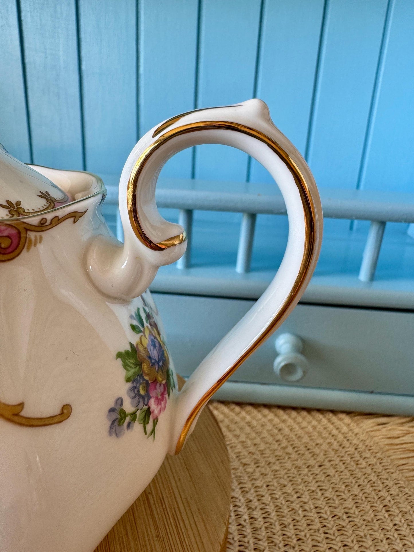 Very Rare Hard To Find "2 Cup" Royal Albert "Lady Carlyle" T