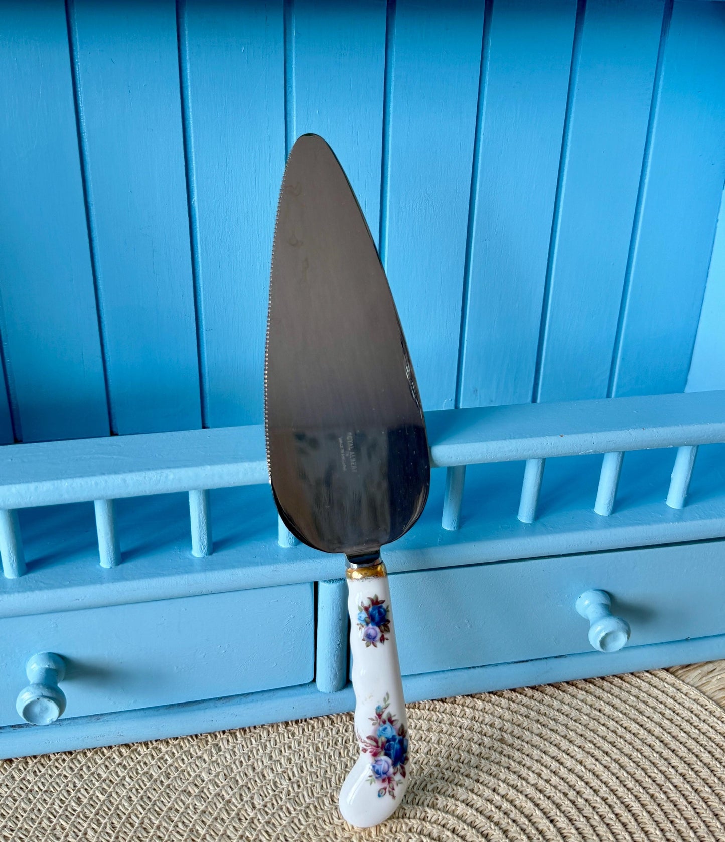 Vintage Royal Albert "Moonlight Rose" Cake or Pie Knife