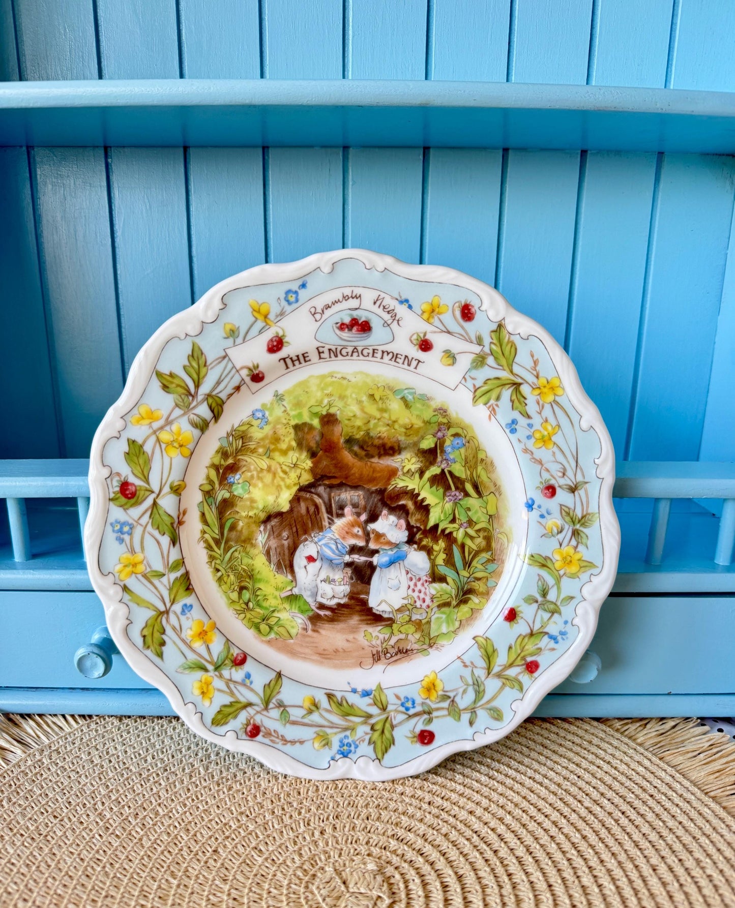 Vintage Royal Doulton "Brambly Hedge"  ~ The Engagement Plat