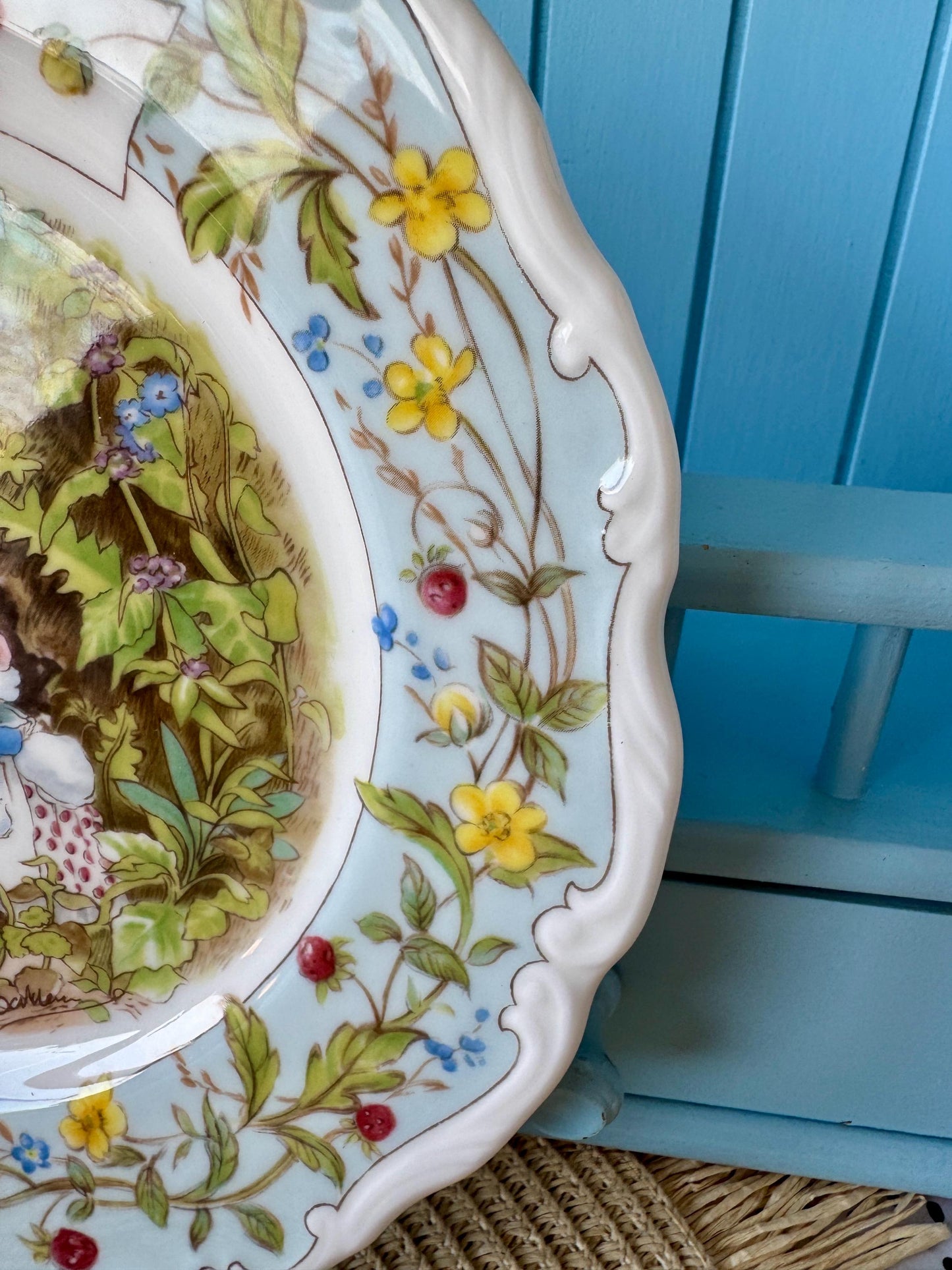 Vintage Royal Doulton "Brambly Hedge"  ~ The Engagement Plat
