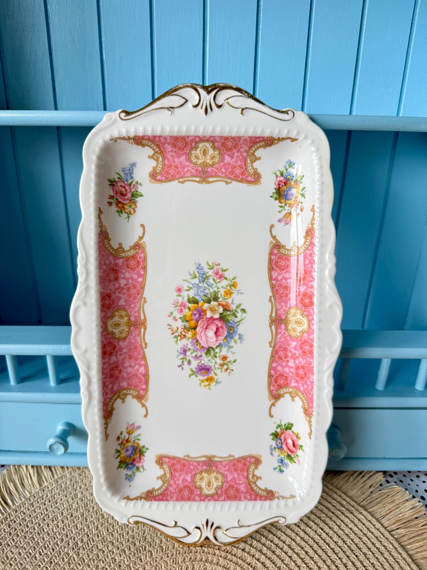 Vintage Royal Albert "Lady Carlyle"  Sandwich Plate Or Cake