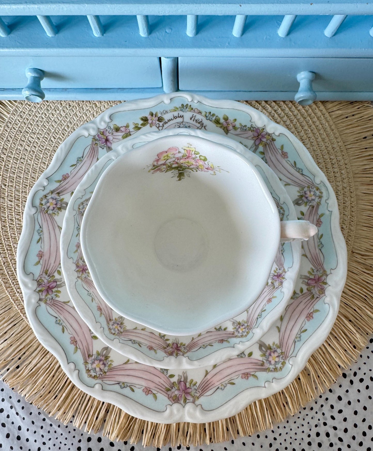 Vintage Royal Doulton "Brambly Hedge" The Wedding Trio