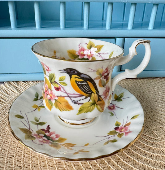 Vintage Royal Albert "Woodland Series" Different Sized Teacu