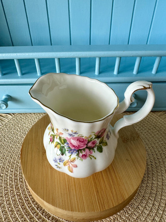 Vintage Royal Albert "Moss Rose" Creamer