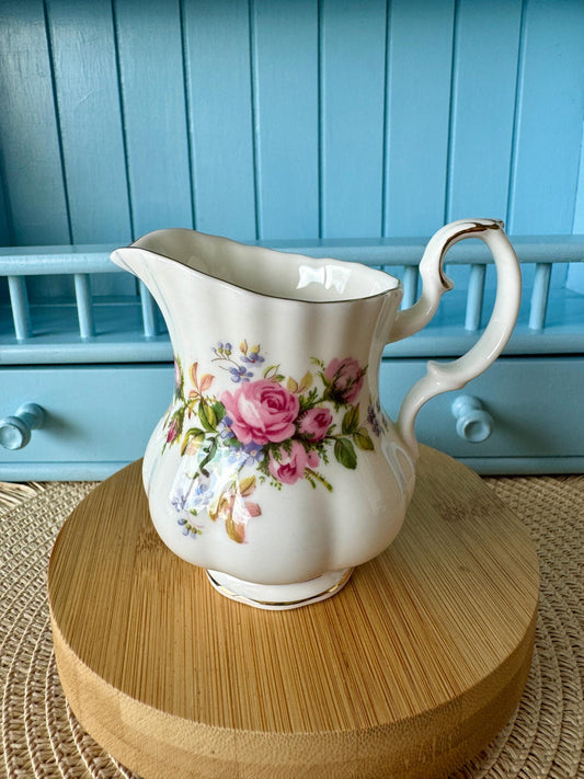 Vintage Royal Albert "Moss Rose" Creamer