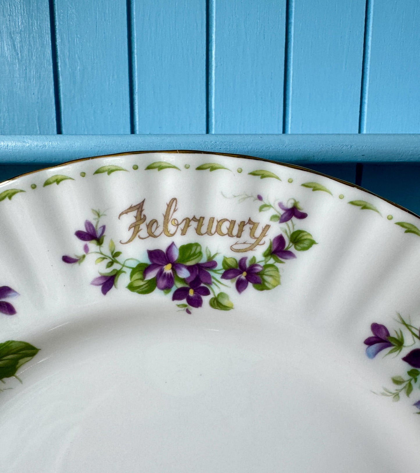 Vintage Royal Albert "Flower Of The Month" February